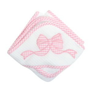 Bow Boxed Hooded Towel Set  