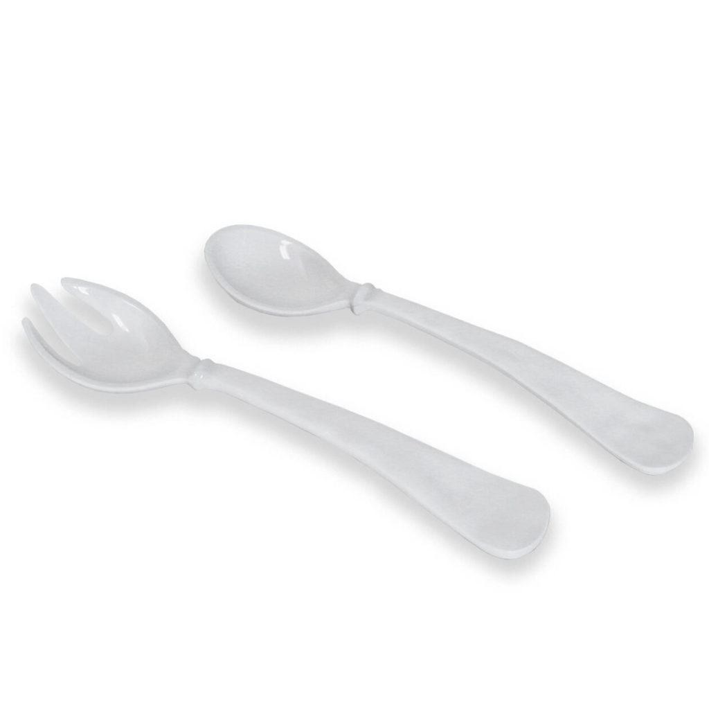 Beatriz Ball VIDA Havana Large Salad Servers - White