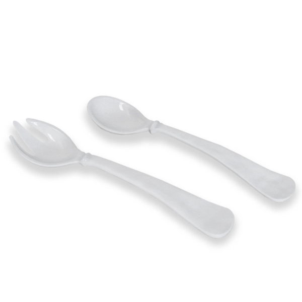 Beatriz Ball VIDA Havana Large Salad Servers - White