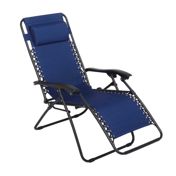 Zero Gravity Relaxer Convertible Lounge Chair - Blue