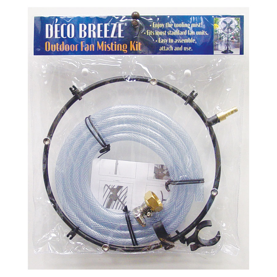 Deco Breeze Outdoor Fan Misting Kit, Deco Breeze Outdoor Fan Misting Kit