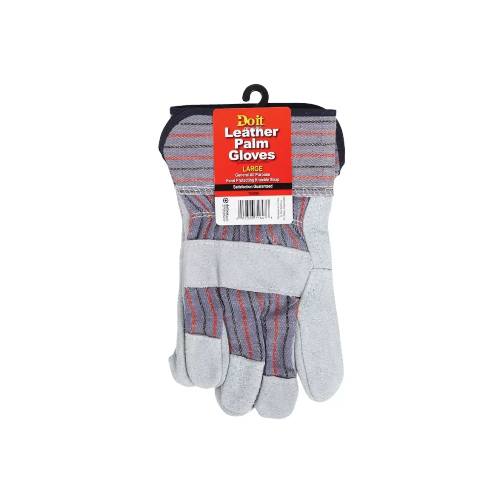 Do it Best Men's Large Lightweight Leather Work Gloves
