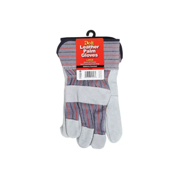 Do it Best Men's Large Lightweight Leather Work Gloves