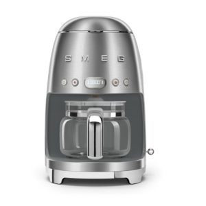 Smeg 50's Style Coffee Machine - Brushed Stainless