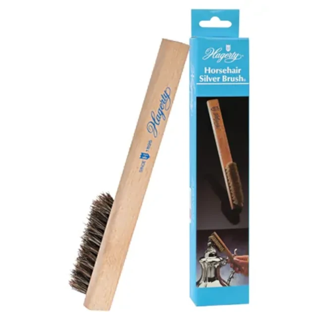 Hagerty Horsehair Silver Brush