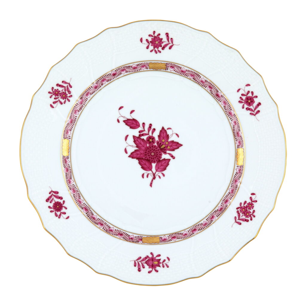 Herend Chinese Bouquet Raspberry Dinner