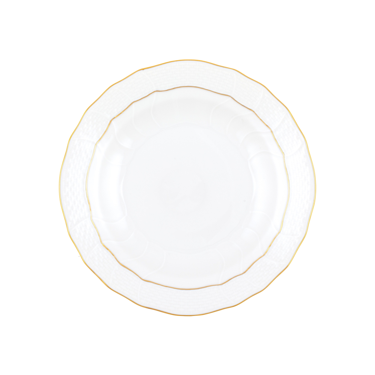 Herend Golden Edge Dessert Plate