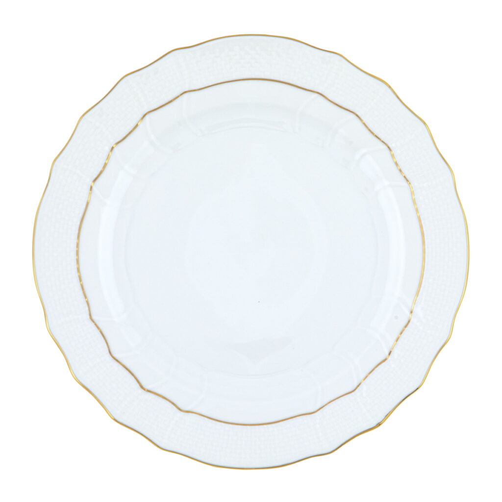 Herend Golden Edge Dinner Plate1