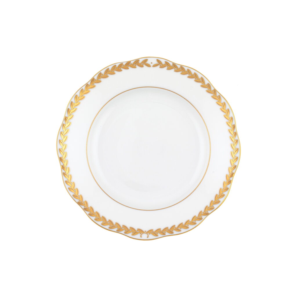 Herend Golden Laurel Salad Plate