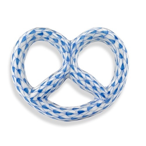 Herend Pretzel  - Blue