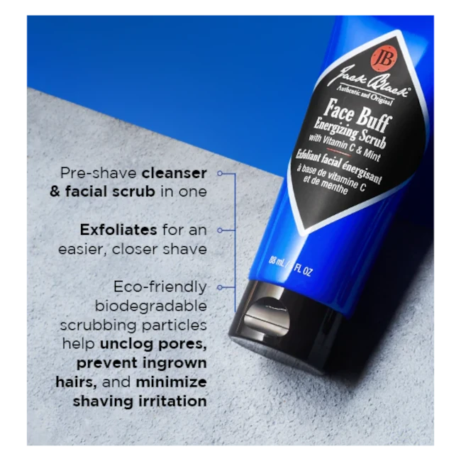 Jack Black Face Buff Energizing Scrub