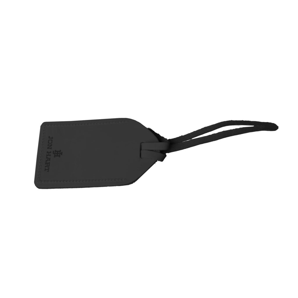 Jon Hart Luggage Tag - Black