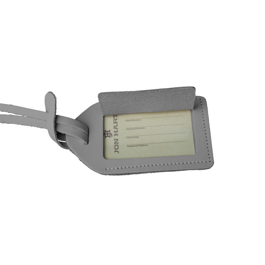 Jon Hart Luggage Tag - Steel