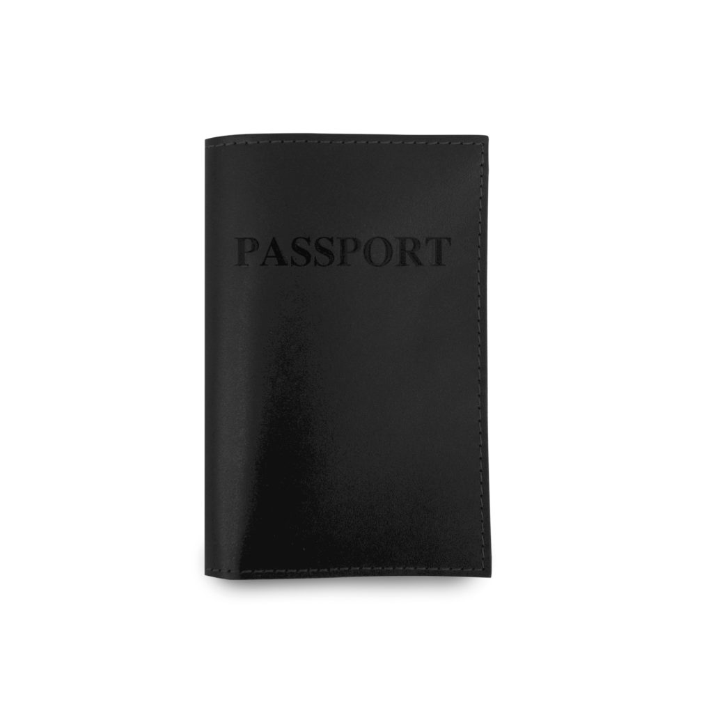 Jon Hart Passport Cover - Black