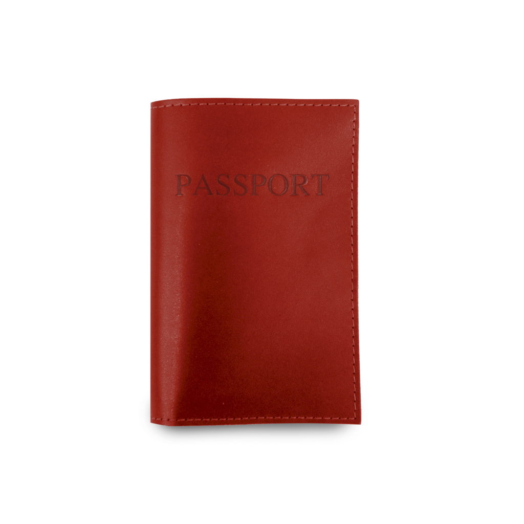 Jon Hart Passport Cover - Cherry