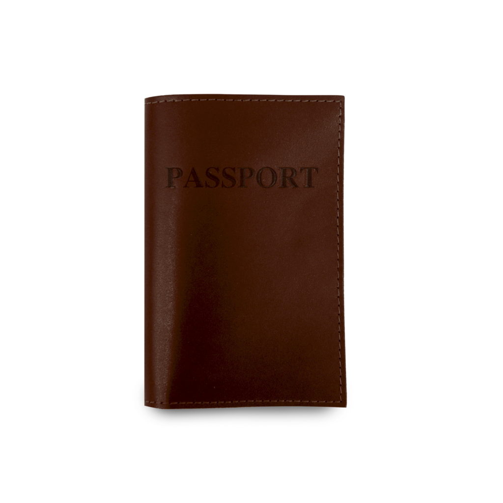 Jon Hart Passport Cover - Mahogany