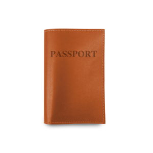Jon Hart Passport Cover - Orange