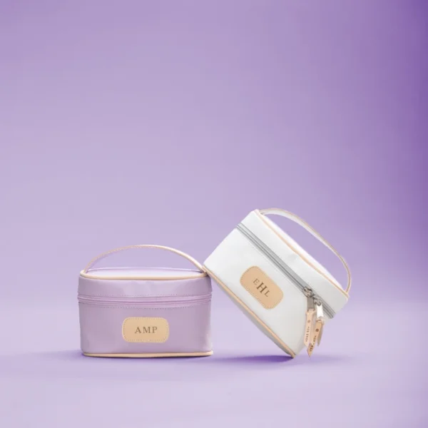 Jon Hart Mini Makeup Case - Tan