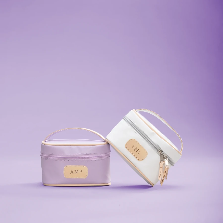 Jon Hart Mini Makeup Case - Tan