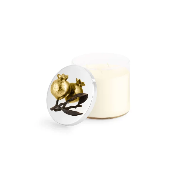 Michael Aram Pomegranate Gold Candle
