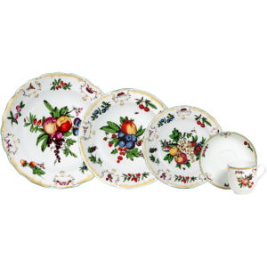 Mottahedeh Duke of Gloucester 5 Piece Place Setting