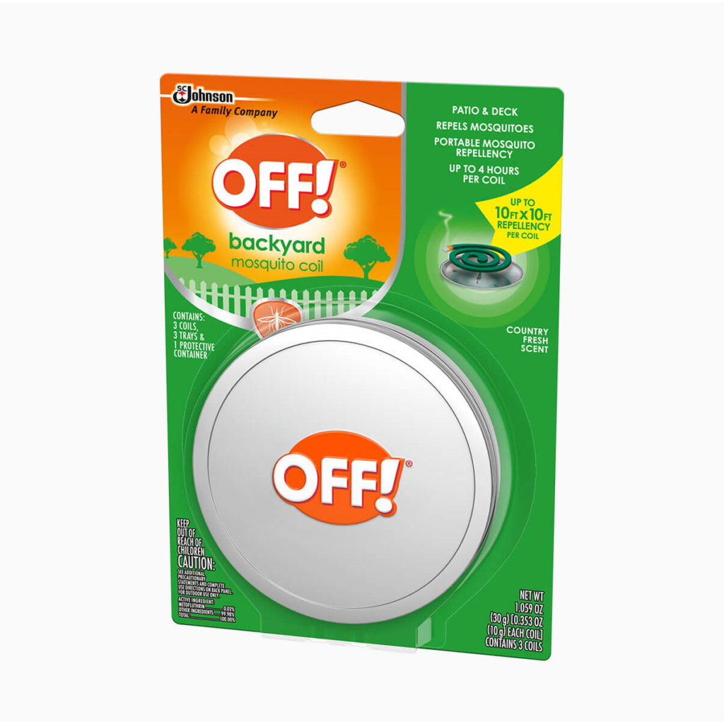 OFF! Patio & Deck Mosquito Repellent Coil (3-Pack)