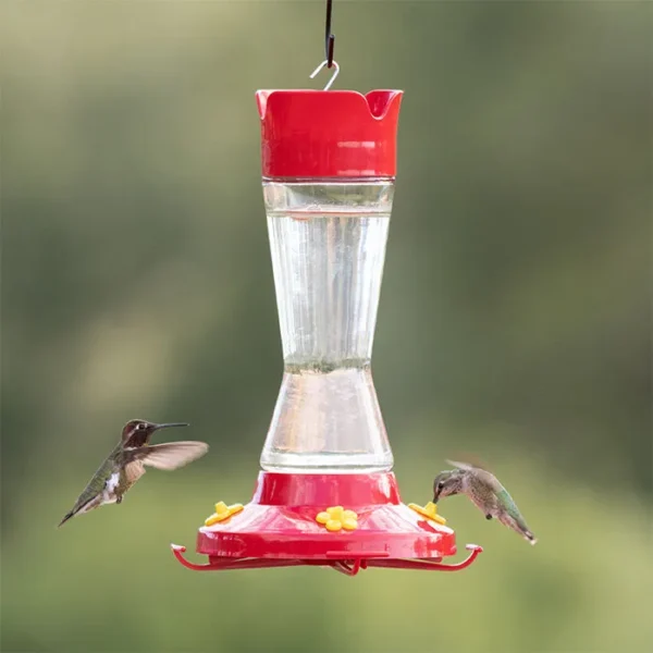 Perky-Pet Pinch Waist Glass Hummingbird Feeder2