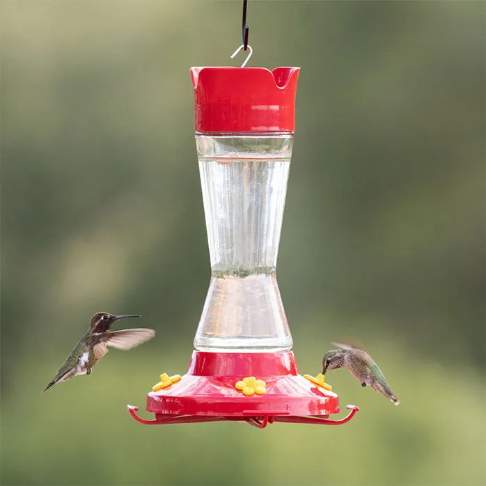 Perky-Pet Pinch Waist Glass Hummingbird Feeder2