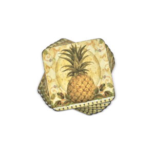 Pimpernel Golden Pineapple Coasters Set