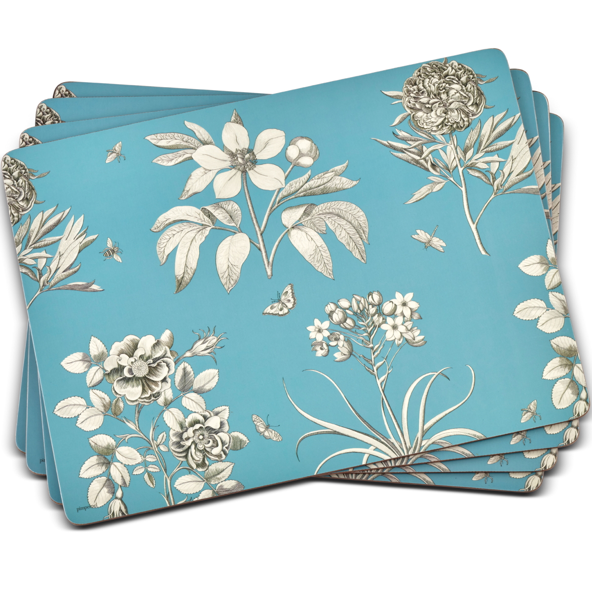 Pimpernel Blue Italian Placemats Set Berings