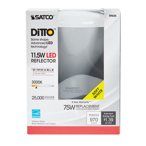 Satco LED 11.5 Watt Floodlight 1-pack