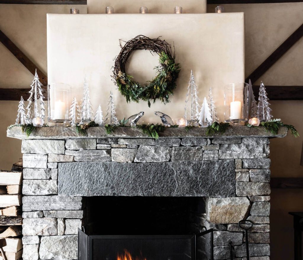 Simon Pearce Vermont Evergreen 10" Tree