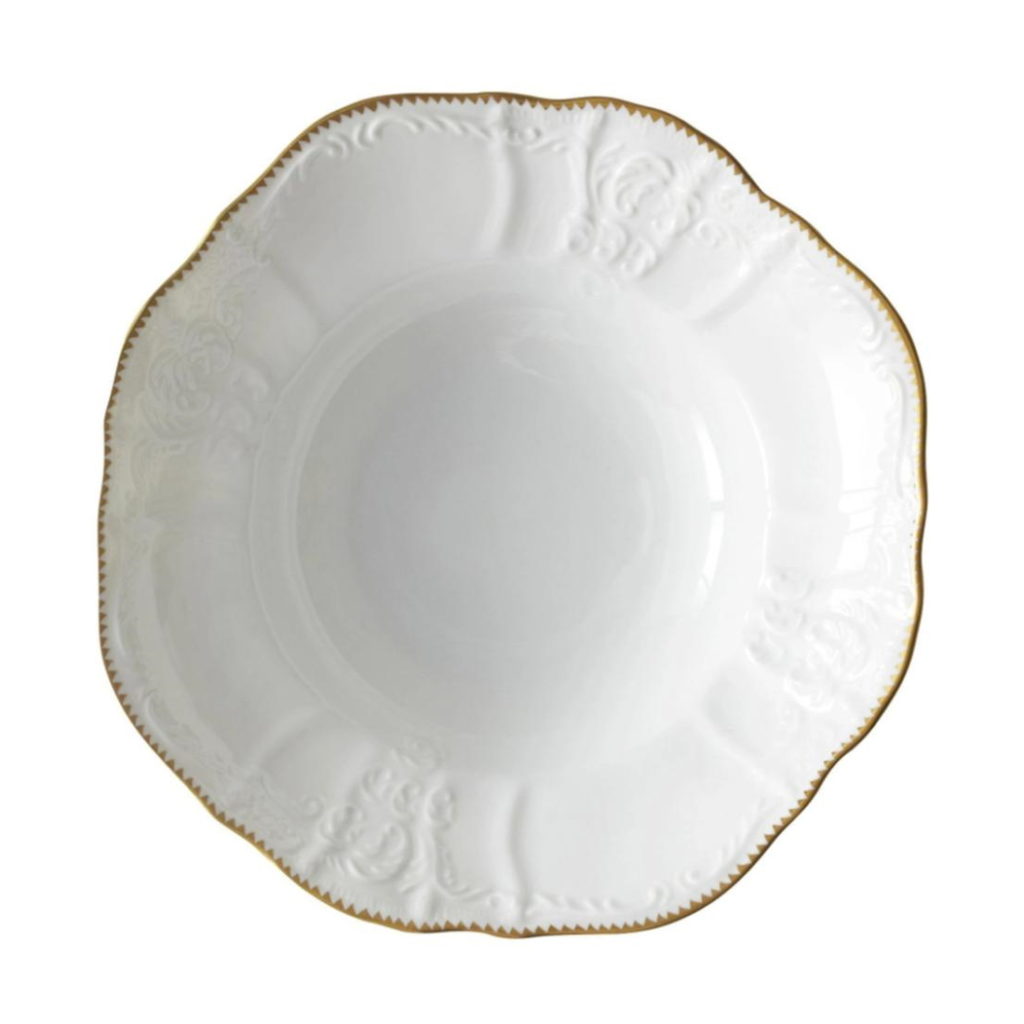 Simply Anna Gold Open Vegetable Bowl