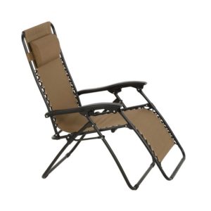 Zero Gravity Relaxer Convertible Lounge Chair - Tan