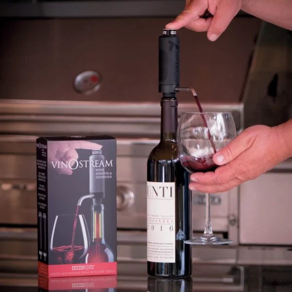 VinOstream Wine Aerator and Dispenser2