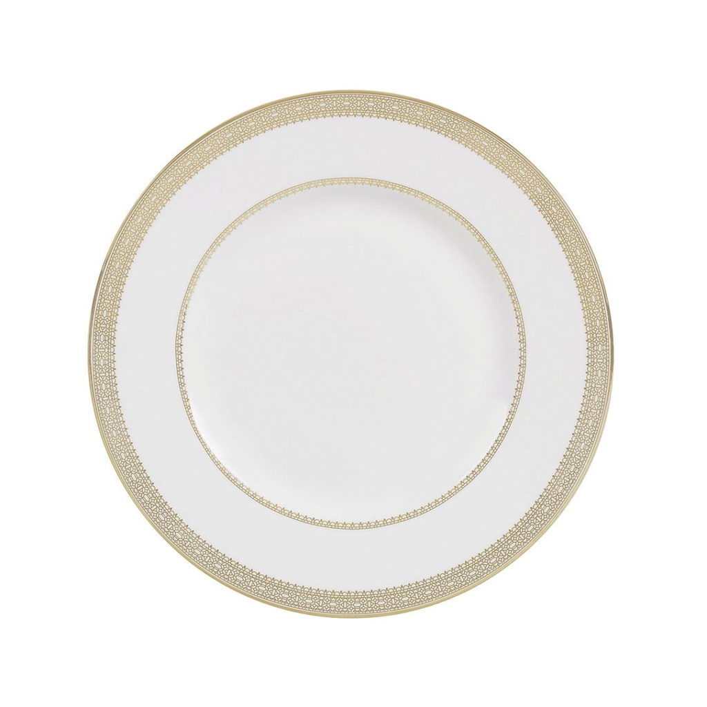 Wedgwood Vera Lace Gold Accent Salad Plate