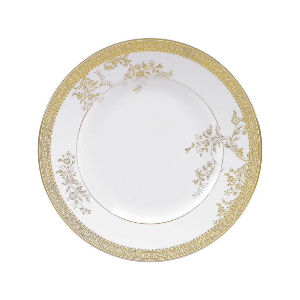 Wedgwood Vera Lace Gold Salad Plate