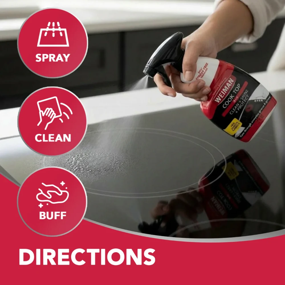 Weiman Cooktop Daily Spray Cleaner