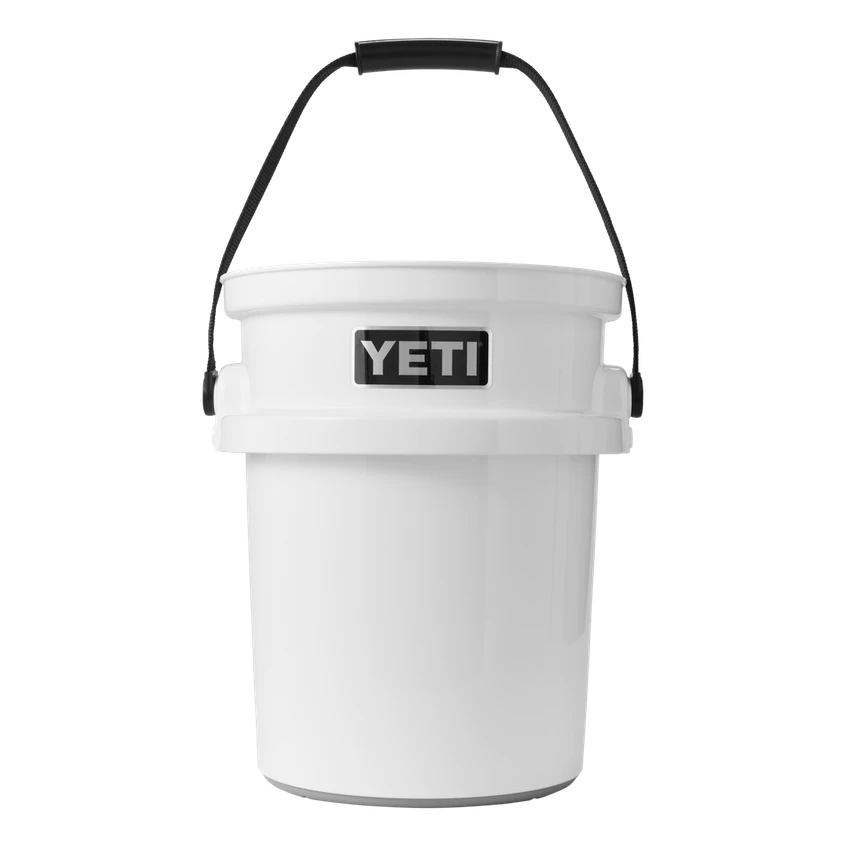 Yeti LoadOut 5 Gallon Bucket - White