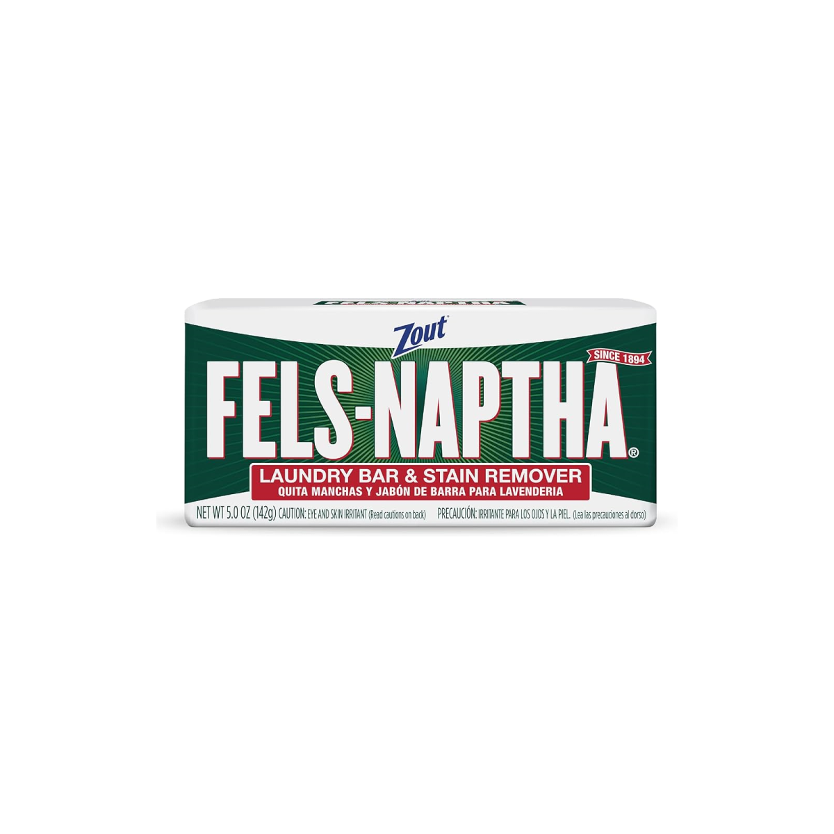 Zout Fels-Naptha Laundry Bar