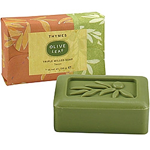 Thymes Olive Leaf Single Bar Soap