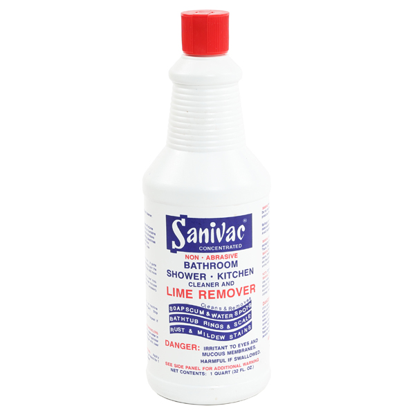 Sanivac Concentrate Bathroom Cleaner and Lime Remover