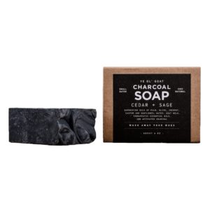 Manready Mercantile Ye Ol' Goat Charcoal Soap - Cedar & Sage  