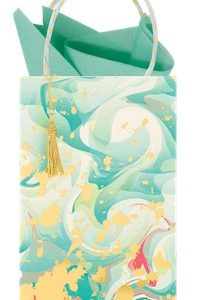 Seafoam Marble Madness Gift Bags