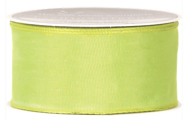 Lime Wired Ribbon