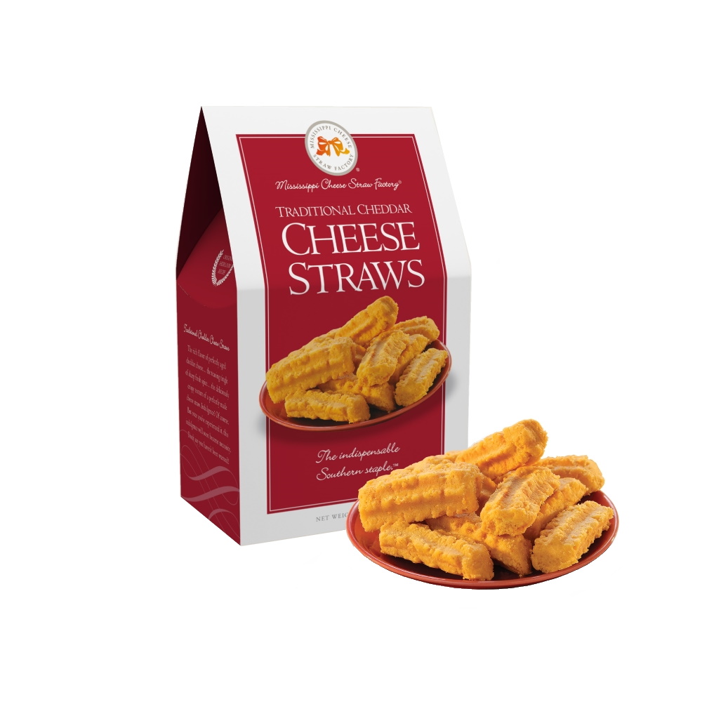 Mississippi Cheese Straw Factory Traditional Cheddar Cheese Straws