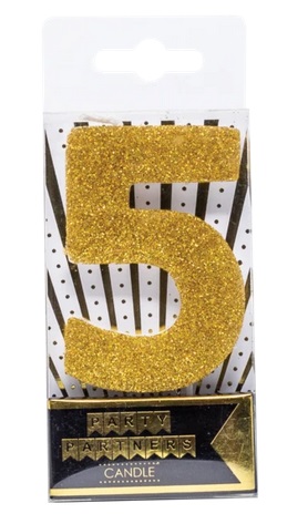 Glitter Candle #5