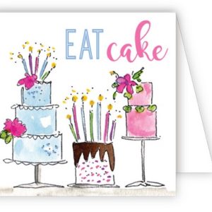 Eat Cake Enclosure Card