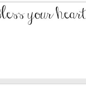 Bless Your Heart Slab Notepad