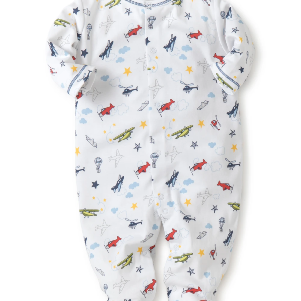 Kissy Kissy Aviators Print Footie